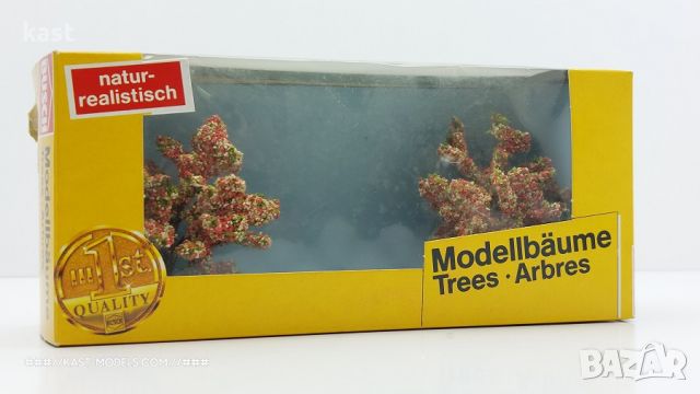 KAST-Models Умален модел на 2бр Дървета Busch 6642 1/87, снимка 1 - Колекции - 46288546