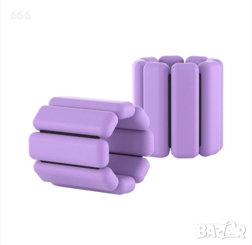 Комплект от 2 тежести за китка, снимка 2 - Спортна екипировка - 54157892