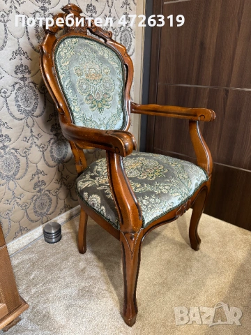 Белгийски стол за бюро, снимка 3 - Столове - 53323071