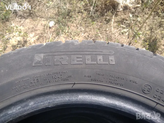 Гуми PIRELLI - 185 60 14 - 4бр., снимка 5 - Гуми и джанти - 47243597