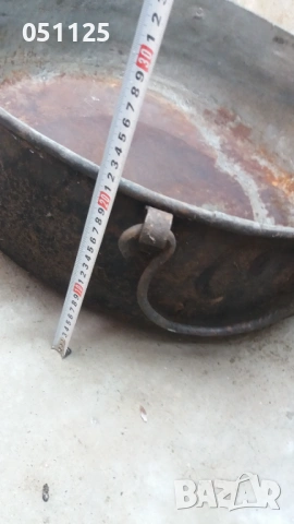 възрожденска огромна кована тава , снимка 8 - Антикварни и старинни предмети - 54033866