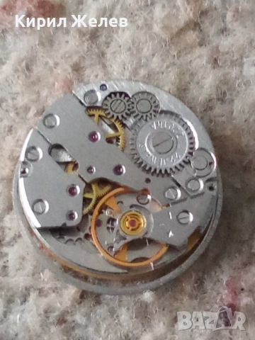 Механизъм с циферблат от стар ръчен часовник 18088, снимка 8 - Мъжки - 52270184