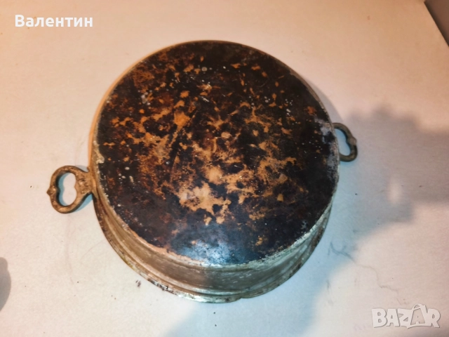 Бакърена тава с НАДПИС, снимка 14 - Антикварни и старинни предмети - 52540064