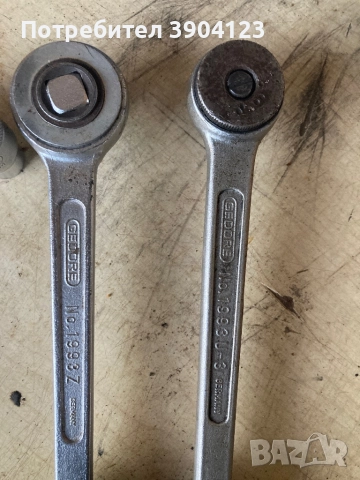 Gedore тресчотки и вложки, снимка 3 - Други инструменти - 52839644