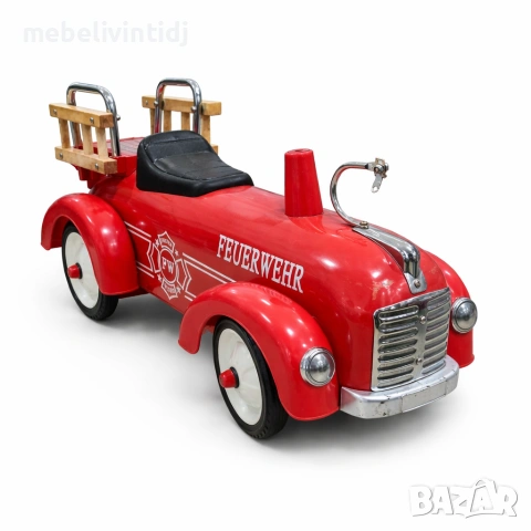 Ретро метална детска кола за яздене