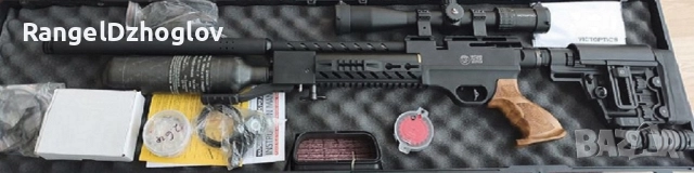Пушка въздушна+оптика PCP Hatsan Factor Sniper S, 6.35mm - cal .25, снимка 2 - Въздушно оръжие - 52141701