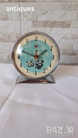 Стар часовник / будилник - Diamand - Панди - 1970г.