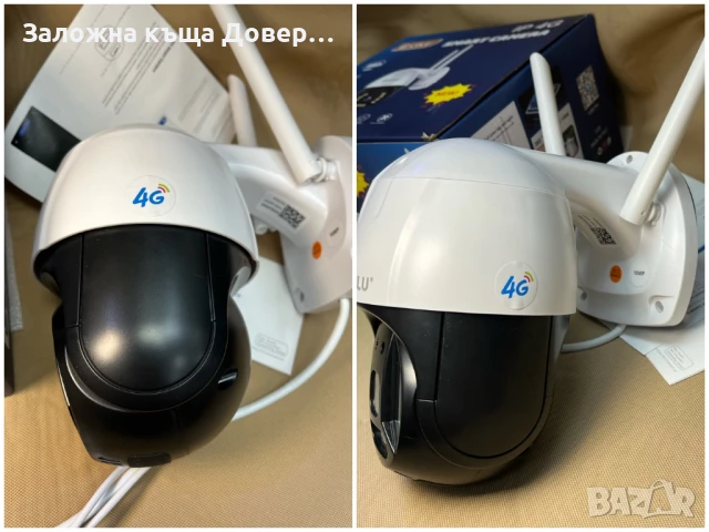 4G Камера 10 mpx 4G Сим карта безжична kamera sim, снимка 5 - IP камери - 51408974