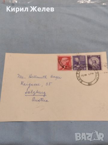 Стар пощенски плик с марки и печати Сан Франциско Америка за КОЛЕКЦИОНЕРИ 45930, снимка 1 - Филателия - 46247931