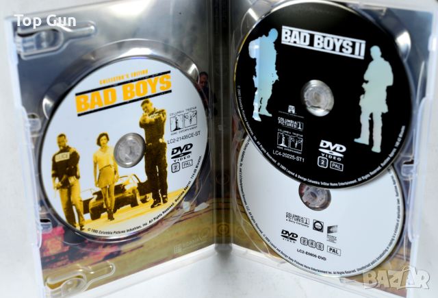 ДВД Лоши Момчета Трилогия / DVD Bad Boys Trilogy, снимка 2 - DVD филми - 45744509