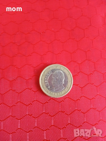 Колекционерска Испанска монета 1 евро от 2003г.