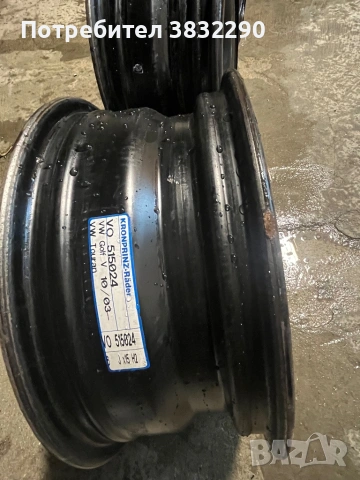 Железни джанти 15’, снимка 6 - Гуми и джанти - 53845786