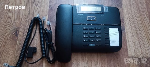Стационарен  Телефон GIGASET DA710, черен, снимка 3 - Стационарни телефони и факсове - 45477464