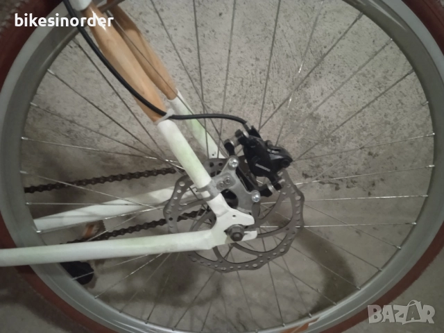 бамбуков пистов велосипед 27,5 цола, снимка 3 - Велосипеди - 52519538