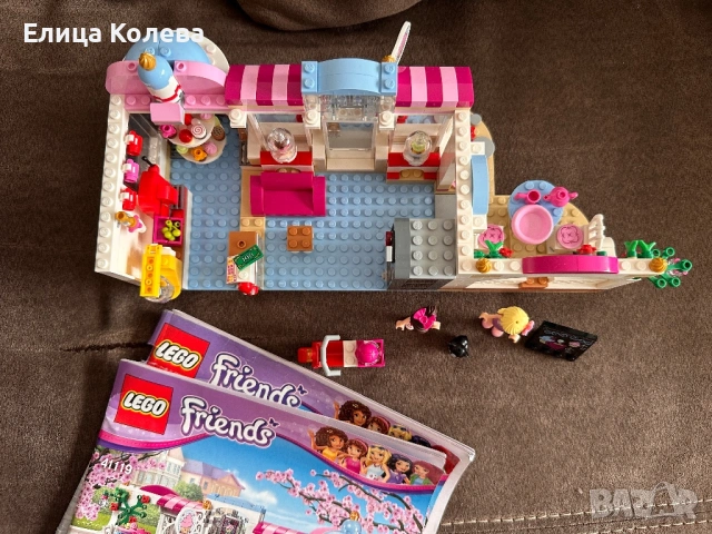 LEGO Friends къпкейк кафе 41119, снимка 3 - Конструктори - 53484544