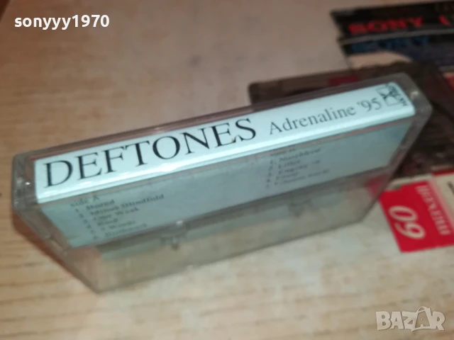 DEFTONES ADRENALINE-TAPE 2007251727, снимка 2 - Аудио касети - 51083047