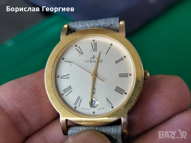 Кварцов часовник swiss Itraco 1175 