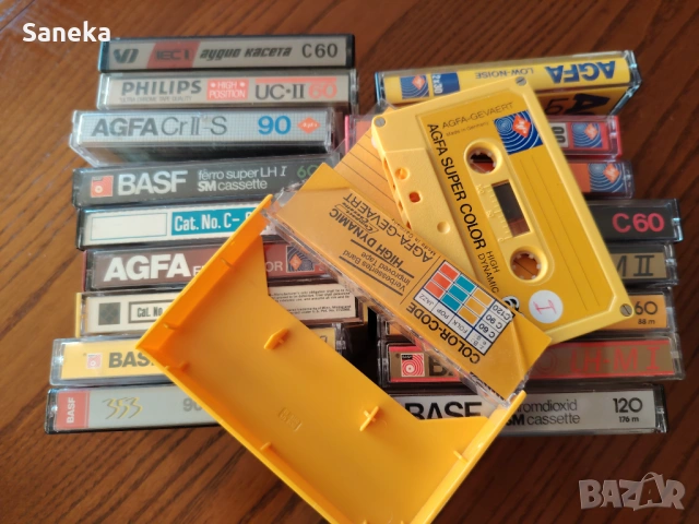AGFA,BASF,Scotch,PHILIPS,UNIVERSUM, 60,90,120, снимка 10 - Аудио касети - 36153372