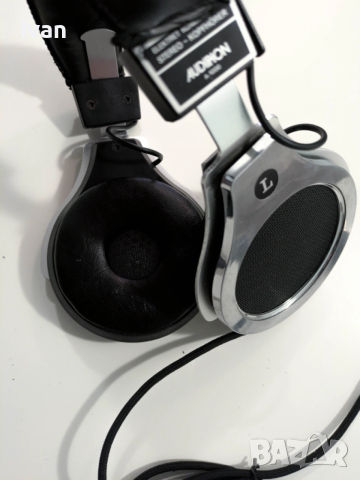 Vintage elektret kondensator stereо слушалки Audiophon a-1000 Германия, снимка 2 - Слушалки и портативни колонки - 53841555