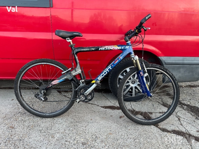 Карбонов велосипед Scott 26”, снимка 5 - Велосипеди - 52264879