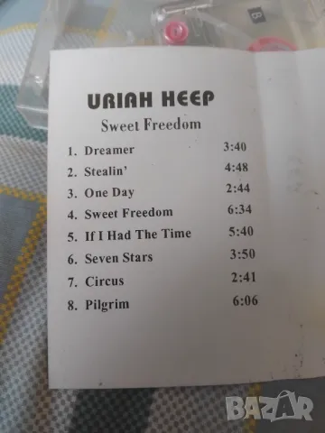 Uriah Heep – Sweet Freedom - аудио касета музика, снимка 2 - Аудио касети - 48856017