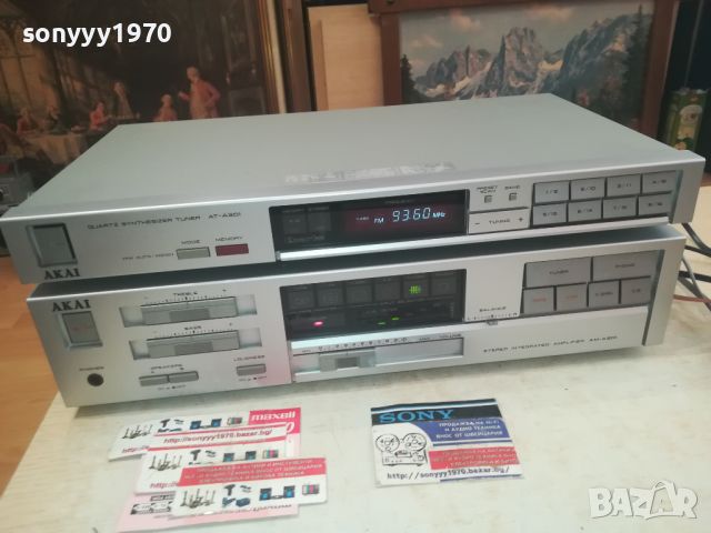 AKAI TUNER+AMPLI JAPAN 1007240701LNWC, снимка 3 - Ресийвъри, усилватели, смесителни пултове - 46530737