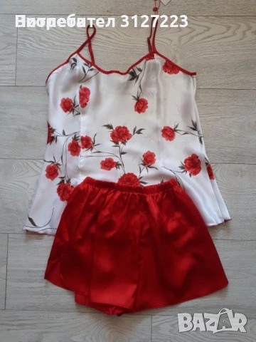 Сатенена пижама М- модели, снимка 6 - Пижами - 37462212