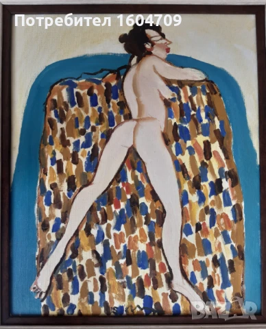 Картина Проф. Вихрони Попнеделев, снимка 7 - Картини - 50506355