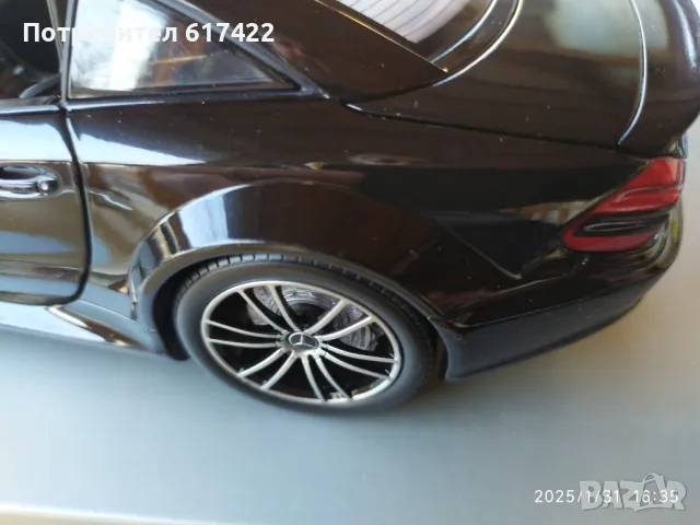 1:18 Метален модел на Mercedes-Benz SL 65 AMG Black Series- Minichamps, снимка 7 - Колекции - 48915130