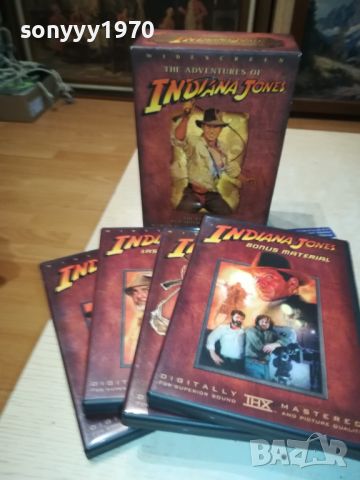 INDIANA JONES X4 DVD 2705240914, снимка 2 - DVD филми - 45925581