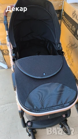 Комбинирана количка 3 в 1 вкл. кош за новородено/кола, зимен/летен кош, снимка 2 - Детски колички - 51090065
