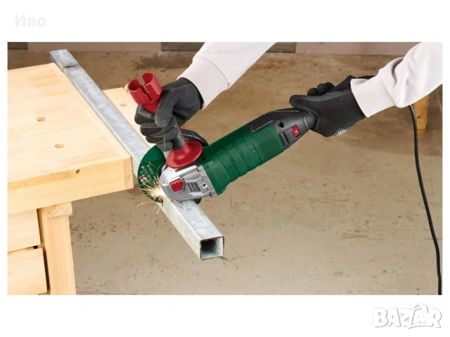 Ъглошлайф Parkside 125 мм., 1200W, Неразопакован, регулируеми обороти, снимка 5 - Други инструменти - 53564434