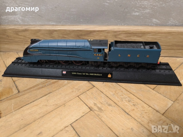 1938: CLASS 'A4' N.4468 Mallard колекционерско влакче, снимка 4 - Колекции - 53525329