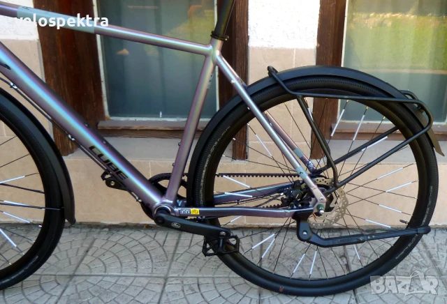 КЮБ Хайд Pro ! Ремъчно задвижване ! Алфайн 8 ! Уникат-хамелеон !, снимка 6 - Велосипеди - 50979248