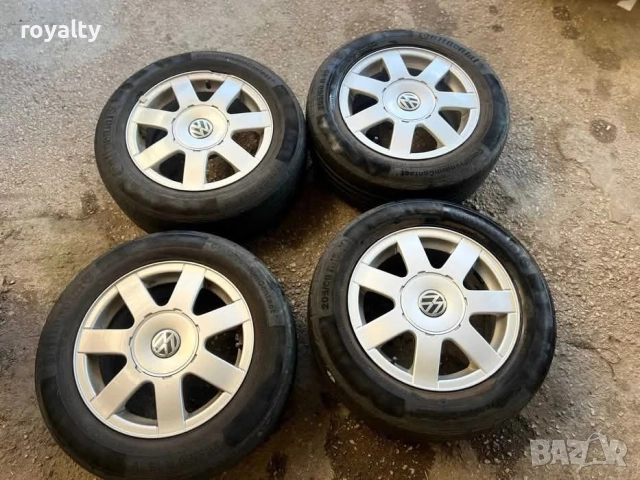 5х112 15 Джанти VW Golf Passat Caddy Touran 5x112 Фолксваген Голф Кади Тоуран, снимка 5 - Аксесоари и консумативи - 51732207