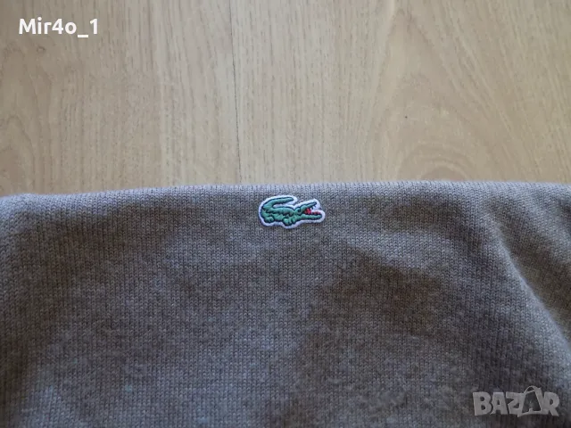 пуловер lacoste wool елек елече худи блуза фанела суитчър горнище вълнен мъжки оригинал 6, снимка 4 - Пуловери - 48409851