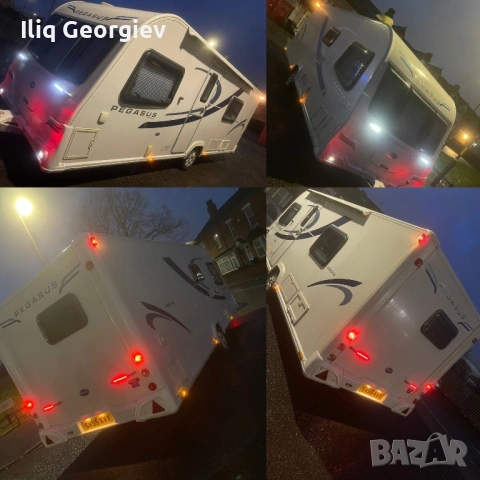 BAILEY PEGASUS-2014г/АЛУМИНИЕВА/ФРЕНСКА СПАЛНЯ/MOVER/ФОРСЕЛТ/ТЕНТА/ДУШ КАБИНА/ТЯГОВ АКУМУЛАТОР, снимка 15 - Каравани и кемпери - 53963920