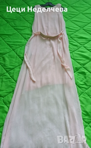 Запазена нежна рокля, снимка 3 - Рокли - 51984546