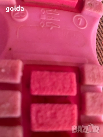 Детски розови ботушки Peppa  Pig, снимка 4 - Детски боти и ботуши - 53109984