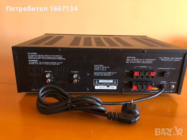  stereo power amplifier WPA-600PRO, снимка 12 - Ресийвъри, усилватели, смесителни пултове - 45192700