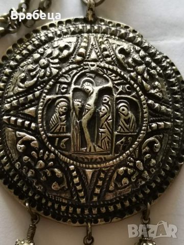 Стар сребърен религиозен накит. , снимка 7 - Антикварни и старинни предмети - 45765900