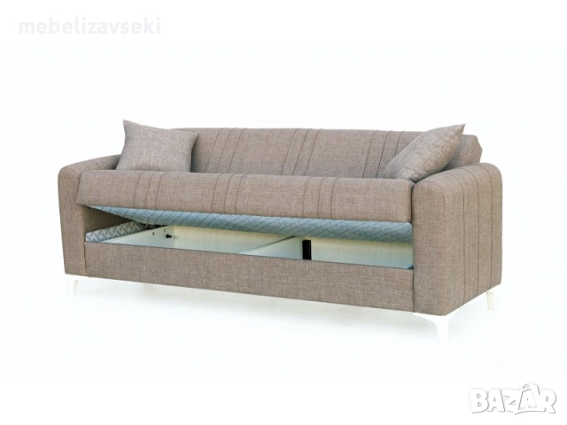 Нов! Диван Мелиса с функция сън, снимка 3 - Дивани и мека мебел - 53807452