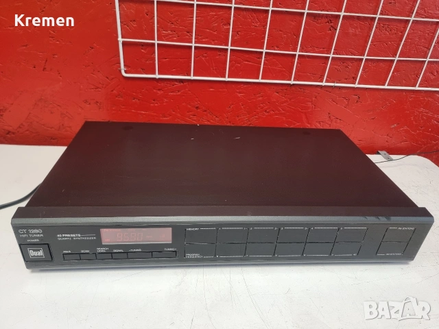 Тунер DUAL CT 1280, снимка 3 - Ресийвъри, усилватели, смесителни пултове - 53561363