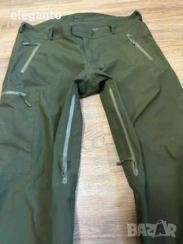 Висок клас мъжки ловно/туристически панталон NORRONA Vassfaret GoreTex 3layer Pro Pants , 54/XL разм, снимка 4 - Спортни дрехи, екипи - 53821932