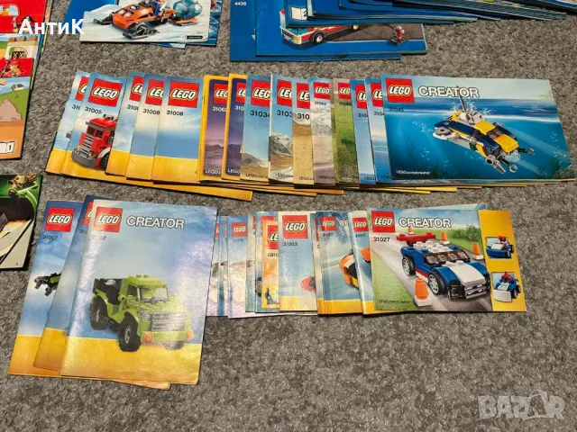 Lego Лего Книжки Инструкции, снимка 2 - Конструктори - 49705245