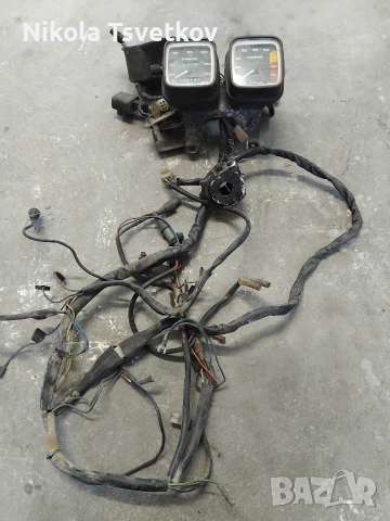 Километраж с оборотомер за Cagiva Elefant 125, снимка 2 - Части - 52892320