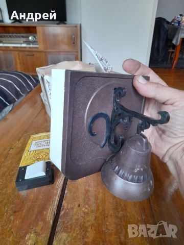 Стар електрически звънец Светилник, снимка 5 - Антикварни и старинни предмети - 52297874