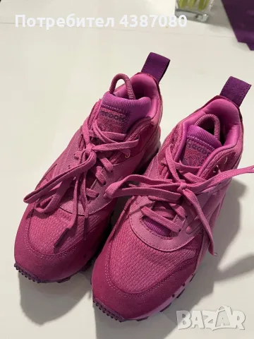 REEBOK x Cardi B Classics  Purple, снимка 2 - Маратонки - 49131470