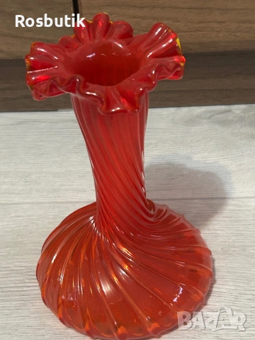 Винтидж френска ваза , снимка 3 - Вази - 53412193