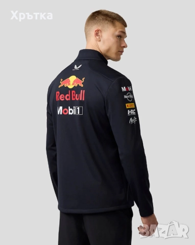 Red Bull Racing F1 Team Softshell Jacket - Оригинално мъжко яке , снимка 4 - Якета - 52727664